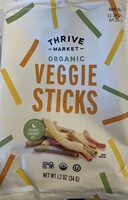Organic Veggie Sticks