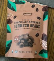Chocolate covered espresso beans
