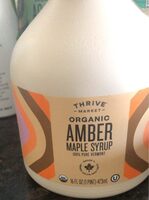 Organic Amber Maple Syrup