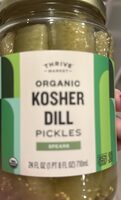 Kosher dill spear