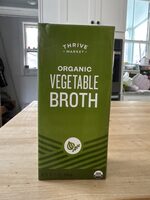 Thrive Market organic vegetable broth