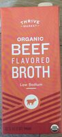 Organic Beef Flavored Broth