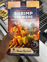 Hawaiian Bbq Shrimp Skewers