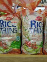 Realfoods rice thins wholegrain