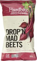 Lightly Salted Beet Chips Drop'N Mad Beets