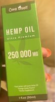 Hemp oil