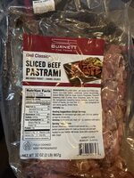 Sliced Beef Pastrami