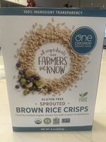 Sprouted Brown Rice Crisps