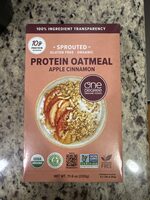 Sprouted Protein Oatmeal: Apple Cinnamon
