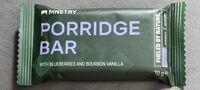 Porridge Bar Blaubeere