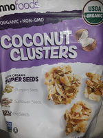 Coconut clusters with organic super seeds