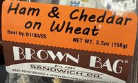 Han & cheddar on wheat