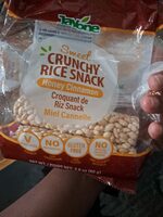 Crunchy rice snack