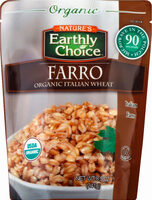 Earthly choice farro organic italian wheat