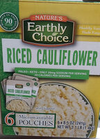 Earthly Choice Riced Cauliflower