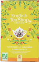 Infusion Citronnelle, Agrumes & Gingembre