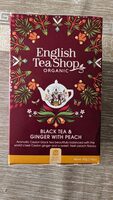 Organic ginger peach tea imp