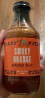 Bbq sauce smoky orange allnatural barbecue sauce