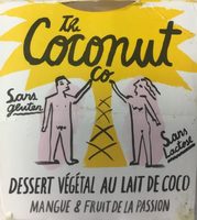 Dessert végétal au lait de coco