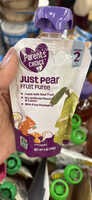 Just Pear Fruit Puree