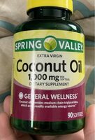 Coconut Oil Dietary Supplement