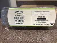 Cage Free 12 Large Brown Eggs