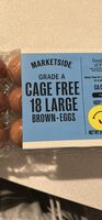 Cage Free 18 Large Brown Eggs