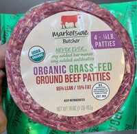 Ground beef patties