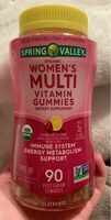 Women's multi vitamin gummies - strawberry & lemon