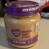 Banana, Apple & Pear