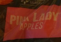 Pink lady apples