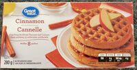 Cinnamon waffles