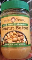 Organic smooth peanut butter