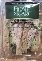 Turkey & Bacon Club Multigrain Sandwich