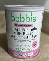 Organic Gentle Infant Formula Milk-Based Powder with Iron