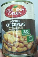 Cooked Chickpeas