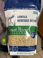Lentils heritage beans