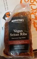 Vegan seitan ribs