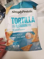 Tortilla Protein Chips Sea Salt Flavour