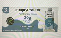 Plant Protein+ Shake Creamy Vanilla Flavor