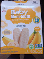 Banana rice rusks