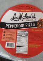 Pepperoni pizza