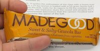 Sweet & Salty granola Bar