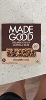 ORGANIC CHEWY GRANOLA BARS chocolate chip