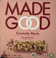 Organic Strawberry Granola Bars