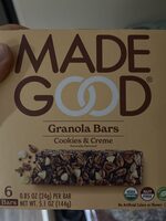 Cookies & Creme Granola Bars