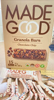 Chocolate Chip Organic Granola Bars