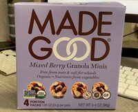 Mixed Berry Granola Minis