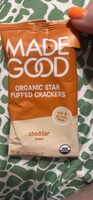 Organic Star Puffed Crackers