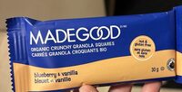 Organic Crunchy Granola Squares - Blueberry & Vanilla